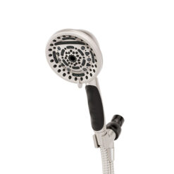 OXYGENICS 52488 1.8 GPM POWERMAX HANDHELD BRUSHED NICKEL SHOWERHEAD WITH 9 SPRAY SETTINGS