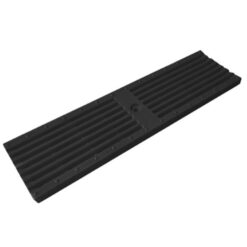 ZURN P6-HPP-BLACK 20” X 5-3/8” HDPE HEEL PROOF SLOTTED TRENCH DRAIN GRATE - BLACK FINISH