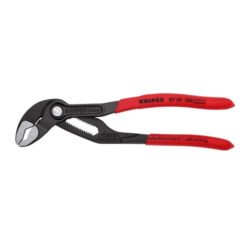 KNIPEX 87 01 180 7-1/4” COBRA WATER PUMP PLIERS