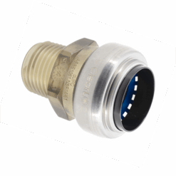 LEGEND VALVE 457-753 1/2" X 1/2" MNPT CLEARLOC PUSH FIT MALE STRAIGHT CONNECTOR