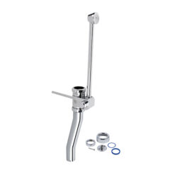 DELANY 971-VB BEDPAN DIVERTER WITH VACUUM BREAKER & 1-1/2” OFFSET FOR 26-1/2” ROUGH-IN