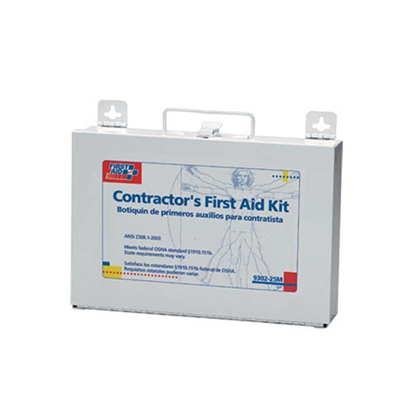 25-PERSON CONTRACTOR’S WEATHERPROOF FIRST AID KIT 25-PERSON CONTRACTOR’S WEATHERPROOF FIRST AID KIT