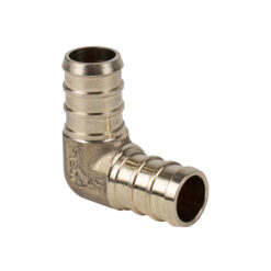 3/4” BRASS 90 DEGREE ELBOW PEX B F1807