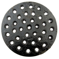 JUMBO RICC1525 CAST IRON GRATE ROUND 5-1/2"