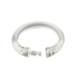 CLEAR SHOWER HOOKS (12 PC)