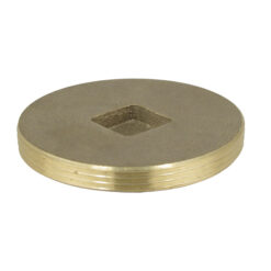 JUMBO P51-350 BRASS PLUG - IPS COUNTERSUNK 3-1/2"
