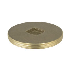 JUMBO P51-400 BRASS PLUG - IPS COUNTERSUNK 4”