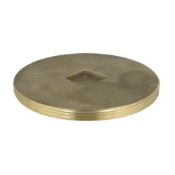 JUMBO P51-600 BRASS PLUG - IPS COUNTERSUNK 6”