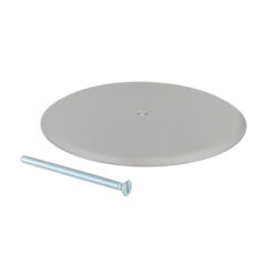 CLEANOUT COVER WITH BOLT 8" STAINLESS STEEL