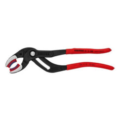 KNIPEX 81 11 250 10” PIPE GRIPPING PLIERS WITH REPLACEABLE PLASTIC JAWS