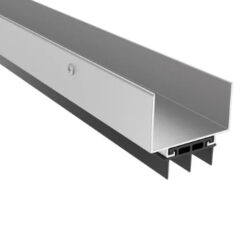 PEMKO MANUFACTURING CO 2173AV36 36” ALUMINUM DOOR BOTTOM WITH BLACK ECO-VINYL SEAL (11/16” X 1-3/4”)