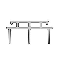 48.5” REPLACEMENT SEAL / INSERT FOR DOOR BOTTOM #13702