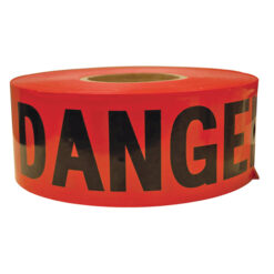 "DANGER" BARRICADE TAPE - 3" X 1000' - RED/BLACK