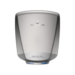 SANITIZE & DRY HAND DRYER - BRUSHED SS FINISH