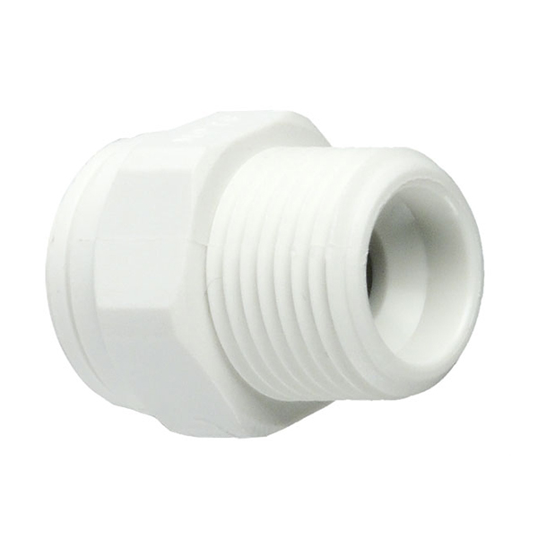 1/2 X 3/8 MALE CONNECTOR 1/2 X 3/8 MALE CONNECTOR