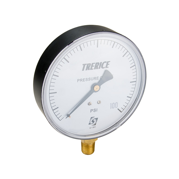 TRERICE 99301624 4.0" GAUGE 0-160 PSI 1/4" BOTTOM MT TRERICE 99301624 4.0" GAUGE 0-160 PSI 1/4" BOTTOM MT
