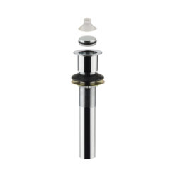 WATCO 55255 PRESFLO LAV DRAIN-CP BRASS (NO O/F)