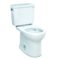 TOTO DRAKE 1.28 GPF WHITE REG TANK TYPE TOILET