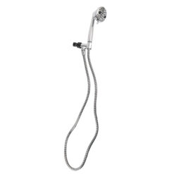 OXYGENICS 87143 1.75 GPM HANDHELD POWER MASSAGE SHOWER HEAD WITH FLEXIBLE HOSE