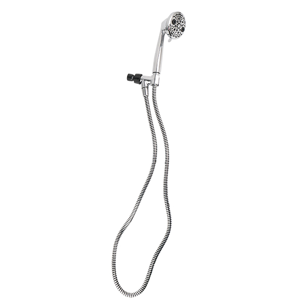OXYGENICS 87143 1.75 GPM HANDHELD POWER MASSAGE SHOWER HEAD WITH FLEXIBLE HOSE OXYGENICS 87143 1.75 GPM HANDHELD POWER MASSAGE SHOWER HEAD WITH FLEXIBLE HOSE