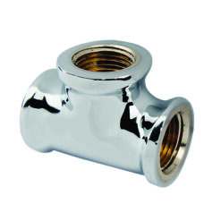 3/8" IPS CHROME TEE
