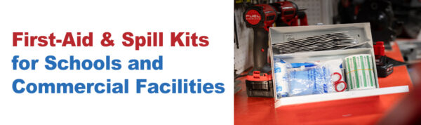First-Aid Spill Kits for Schools Commercial Facilities